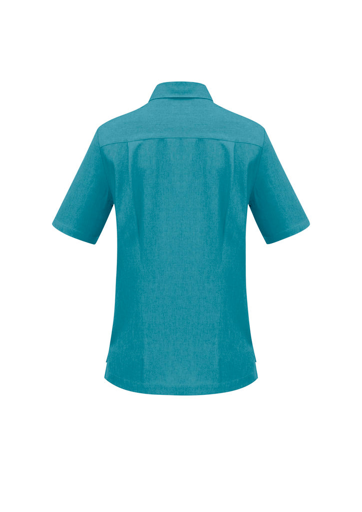 Womens Oasis Overblouse - Teal ||SRC=https://cdn.fashionbizapps.nz/honeybee/images/S265LS_bProduct_Teal_02_knYAmKq.jpg
