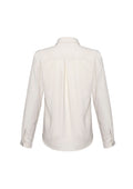Womens Madison Long Sleeve Shirt - Ivory ||SRC=https://cdn.fashionbizapps.nz/honeybee/images/S626LL_bProduct_Ivory_02_0XvkN1t.jpg