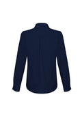 Womens Madison Long Sleeve Shirt - Midnight Blue ||SRC=https://cdn.fashionbizapps.nz/honeybee/images/S626LL_bProduct_MidnightBlue_02_2CQDGho.jpg