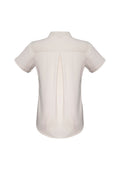 Womens Madison Short Sleeve Shirt - Ivory ||SRC=https://cdn.fashionbizapps.nz/honeybee/images/S628LS_bProduct_Ivory_02_WfgEDsF.jpg