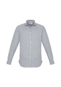 Mens Ellison Long Sleeve Shirt - Silver ||SRC=https://cdn.fashionbizapps.nz/honeybee/images/S716ML_bProduct_Silver_01_9E2370W.jpg