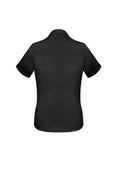 Womens Monaco Short Sleeve Shirt - Black ||SRC=https://cdn.fashionbizapps.nz/honeybee/images/S770LS_bProduct_Black_02_Xpjpjxg.jpg