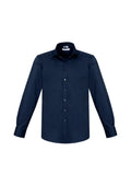 Mens Monaco Long Sleeve Shirt - Ink ||SRC=https://cdn.fashionbizapps.nz/honeybee/images/S770ML_bProduct_Ink_01_A40qS3m.jpg