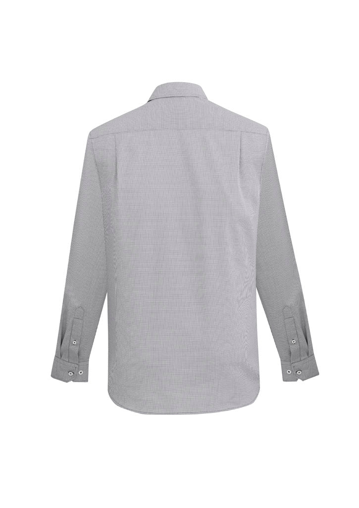 Mens Jagger Long Sleeve Shirt - Silver ||SRC=https://cdn.fashionbizapps.nz/honeybee/images/S910ML_bProduct_Silver_02_kFrqyxL.jpg
