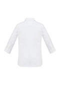 Womens Regent 3/4 Sleeve Shirt - White ||SRC=https://cdn.fashionbizapps.nz/honeybee/images/S912LT_bProduct_White_02_uztg4Dm.jpg