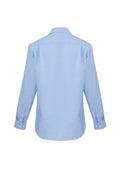 Mens Regent Long Sleeve Shirt - Blue ||SRC=https://cdn.fashionbizapps.nz/honeybee/images/S912ML_bProduct_Blue_02_VpffvZt.jpg