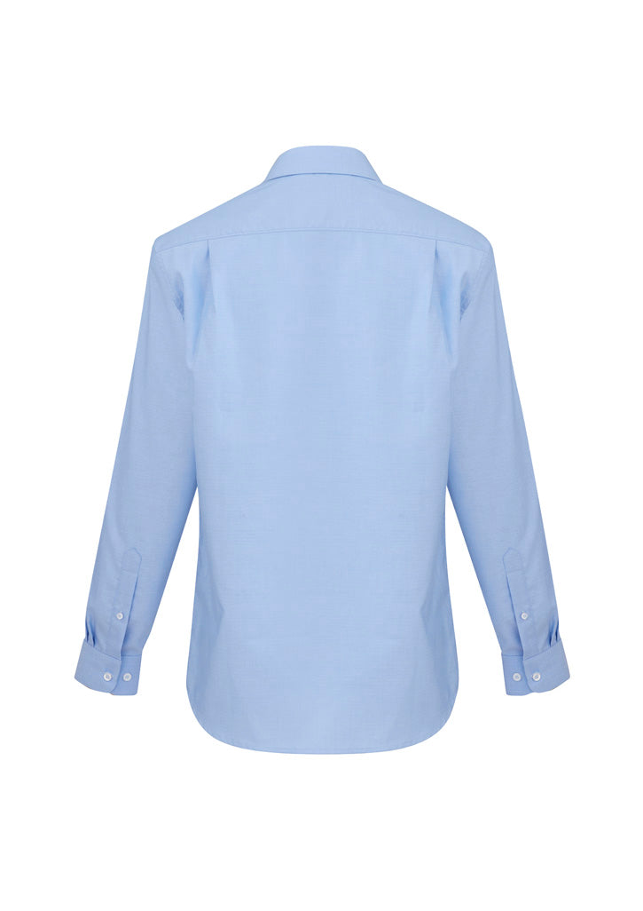 Mens Regent Long Sleeve Shirt - Blue ||SRC=https://cdn.fashionbizapps.nz/honeybee/images/S912ML_bProduct_Blue_02_VpffvZt.jpg