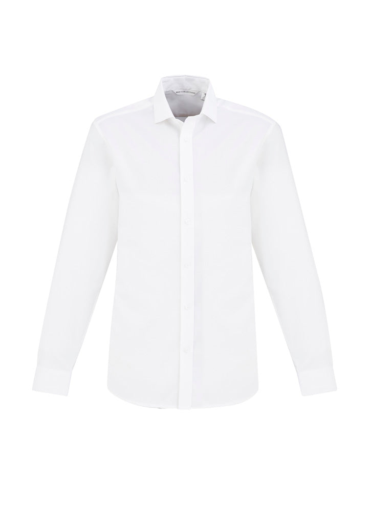 Mens Regent Long Sleeve Shirt - White ||SRC=https://cdn.fashionbizapps.nz/honeybee/images/S912ML_bProduct_White_01_37apxsc.jpg