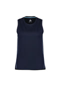 Womens Balance Singlet - Navy/Sky ||SRC=https://cdn.fashionbizapps.nz/honeybee/images/SG319L_bProduct_Navy_Sky_01_Pwhu1BG.jpg