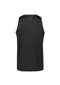 Mens Balance Singlet - Black/Gold ||SRC=https://cdn.fashionbizapps.nz/honeybee/images/SG319M_bProduct_Black_Gold_02_LeaBRII.jpg