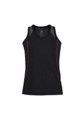 Ladies Razor Singlet - Black/Red ||SRC=https://cdn.fashionbizapps.nz/honeybee/products/management/data/reshoot%20colour/SG407L_Product_BlackRed_01_faQxkaz.jpg