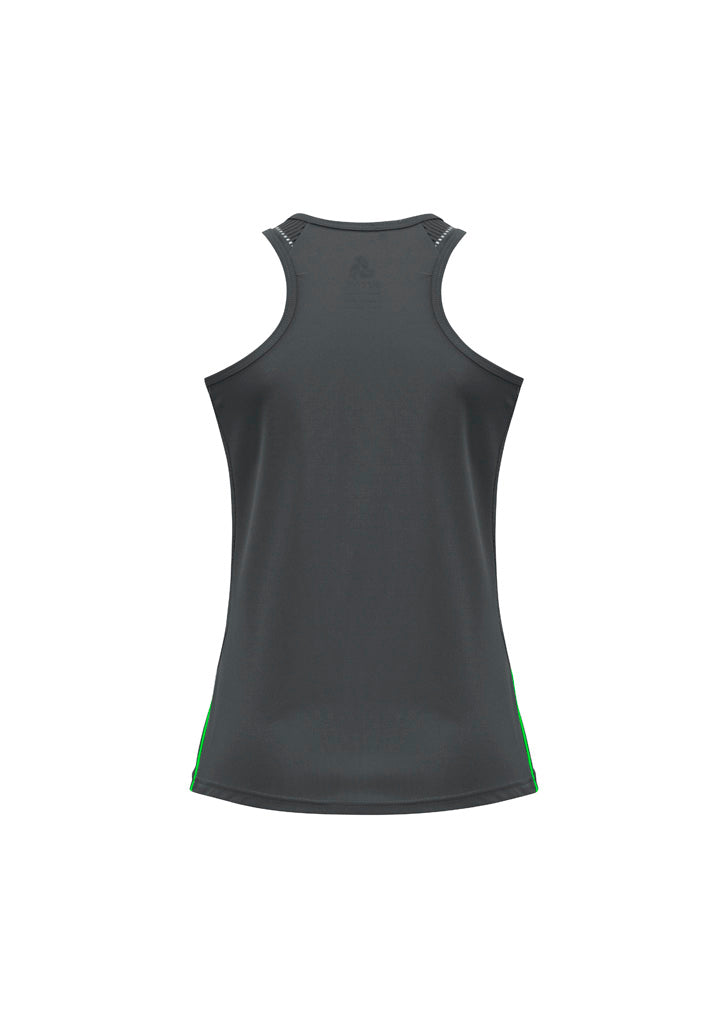 Ladies Razor Singlet - Grey/Fluoro Lime ||SRC=https://cdn.fashionbizapps.nz/honeybee/products/management/data/reshoot%20colour/SG407L_Product_GreyLime_02_OaSkcTW.jpg