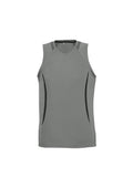 Mens Razor Singlet - Ash/Black ||SRC=https://cdn.fashionbizapps.nz/honeybee/products/management/data/reshoot%20colour/SG407M_Product_AshBlack_01_yhzjrvD.jpg