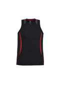 Mens Razor Singlet - Black/Red ||SRC=https://cdn.fashionbizapps.nz/honeybee/products/management/data/reshoot%20colour/SG407M_Product_BlackRed_01_rOfdLBN.jpg