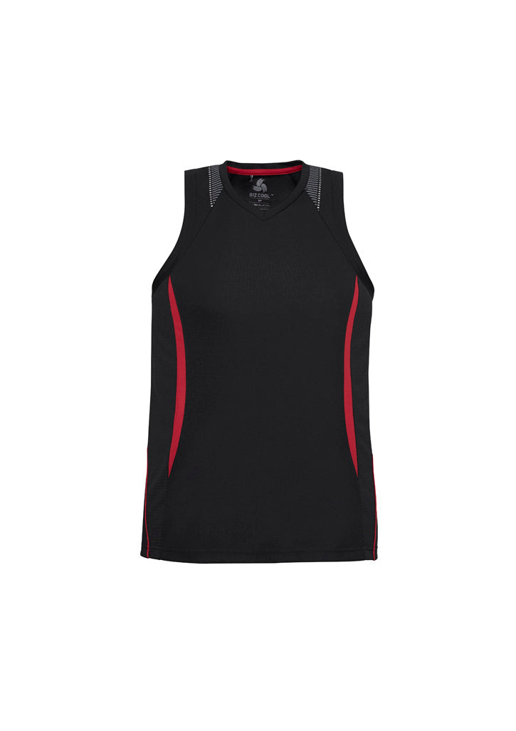 Mens Razor Singlet - Black/Red ||SRC=https://cdn.fashionbizapps.nz/honeybee/products/management/data/reshoot%20colour/SG407M_Product_BlackRed_01_rOfdLBN.jpg