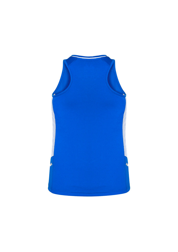 Womens Renegade Singlet - Royal/White/Silver ||SRC=https://cdn.fashionbizapps.nz/honeybee/products/management/data/reshoot%20colour/SG702L_Product_RoyalWhite_02_FIFa7eM.jpg