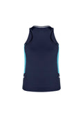 Womens Renegade Singlet - Navy/Sky/Silver ||SRC=https://cdn.fashionbizapps.nz/honeybee/images/SG702L_bProduct_Navy_Sky_Silver_02_roMmY3Z.jpg