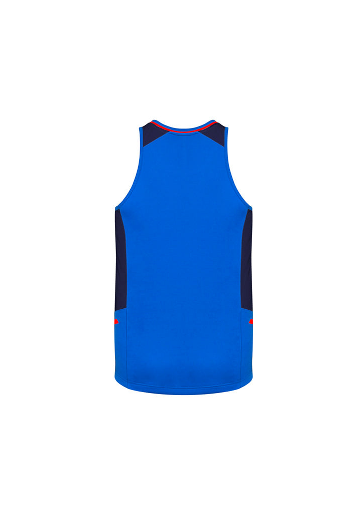 Mens Renegade Singlet - Royal/Navy/Fluoro Orange ||SRC=https://cdn.fashionbizapps.nz/honeybee/products/management/data/reshoot%20colour/SG702M_Product_RoyalNavyFluoroOrange_02_QTOxyfh.jpg