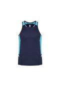 Mens Renegade Singlet - Navy/Sky/Silver ||SRC=https://cdn.fashionbizapps.nz/honeybee/images/SG702M_bProduct_Navy_Sky_Silver_01_kYmGEW2.jpg
