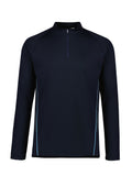Unisex Balance Mid Layer Top - Navy/Sky ||SRC=https://cdn.fashionbizapps.nz/honeybee/images/SW225M_bProduct_Navy_Sky_01_txeEBHS.jpg
