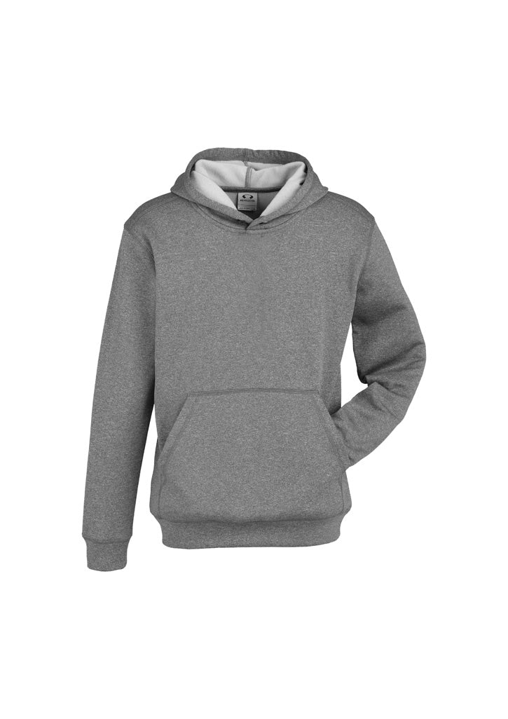 Kids Hype Hoodie - Grey Marle ||SRC=https://cdn.fashionbizapps.nz/honeybee/images/SW239KL_bProduct_GreyMarle_01_gv2Rwu4.jpg