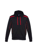 Mens United Hoodie - Black/Red ||SRC=https://cdn.fashionbizapps.nz/honeybee/images/SW310M_bProduct_Black_Red_01_Pqf1Pej.jpg