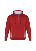 Unisex Renegade Hoodie - Red/White/Silver ||SRC=https://cdn.fashionbizapps.nz/honeybee/images/SW710M_bProduct_Red_White_Silver_01_Ti6R9Hk.jpg
