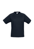Kids Sprint Short Sleeve Tee - Navy ||SRC=https://cdn.fashionbizapps.nz/honeybee/images/T301KS_bProduct_Navy_01_lE6FrVo.jpg