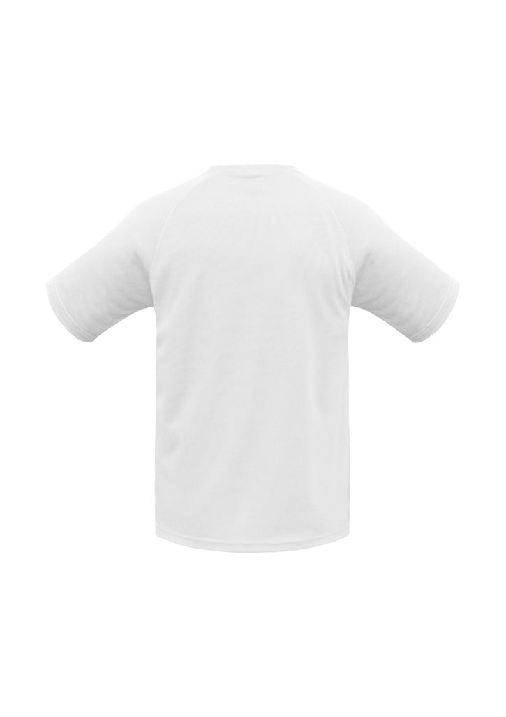 Kids Sprint Short Sleeve Tee - White ||SRC=https://cdn.fashionbizapps.nz/honeybee/images/T301KS_bProduct_White_02_Cel8luH.jpg