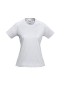 Womens Sprint Short Sleeve Tee - White ||SRC=https://cdn.fashionbizapps.nz/honeybee/images/T301LS_bProduct_White_01_qdq3oeF.jpg