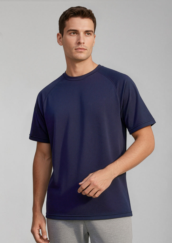 Mens Sprint Short Sleeve Tee ||SRC=https://cdn.fashionbizapps.nz/honeybee/images/T301MS_Talent_Navy_01_cWd6ewN.jpg