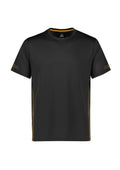 Kids Balance Short Sleeve Tee - Black/Gold ||SRC=https://cdn.fashionbizapps.nz/honeybee/images/T318KS_bProduct_Black_Gold_01_mqZFg5F.jpg