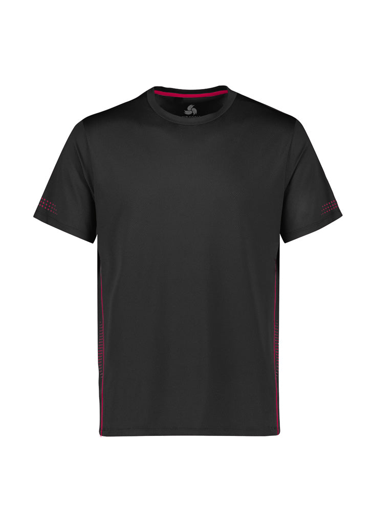 Kids Balance Short Sleeve Tee - Black/Red ||SRC=https://cdn.fashionbizapps.nz/honeybee/images/T318KS_bProduct_Black_Red_01_Y7Qm4J1.jpg