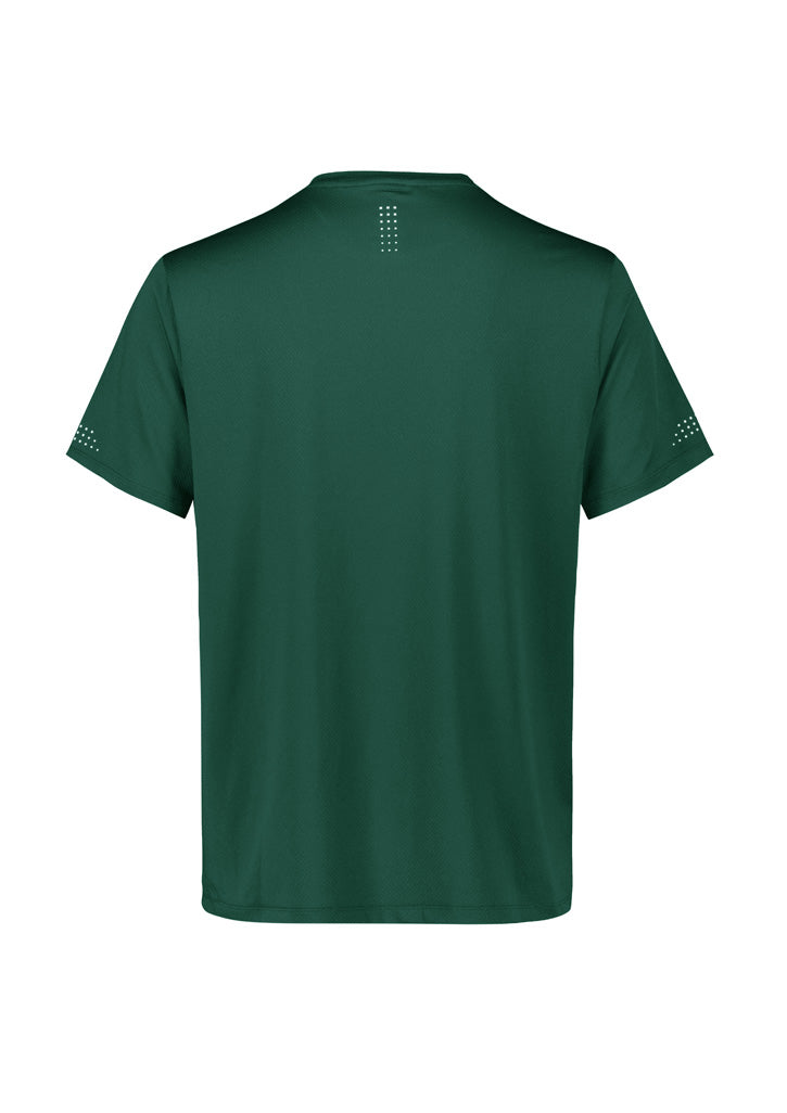 Kids Balance Short Sleeve Tee - Forest/White ||SRC=https://cdn.fashionbizapps.nz/honeybee/images/T318KS_bProduct_Forest_White_02_yk9gpfz.jpg