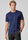 Mens Balance Short Sleeve Tee ||SRC=https://cdn.fashionbizapps.nz/honeybee/images/T318MS_Talent_Navy_White_01.jpg