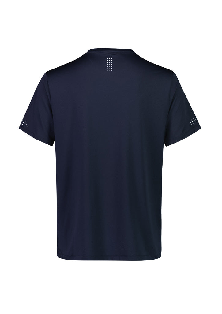Mens Balance Short Sleeve Tee - Navy/White ||SRC=https://cdn.fashionbizapps.nz/honeybee/images/T318MS_bProduct_Navy_White_02_TsGrAv2.jpg