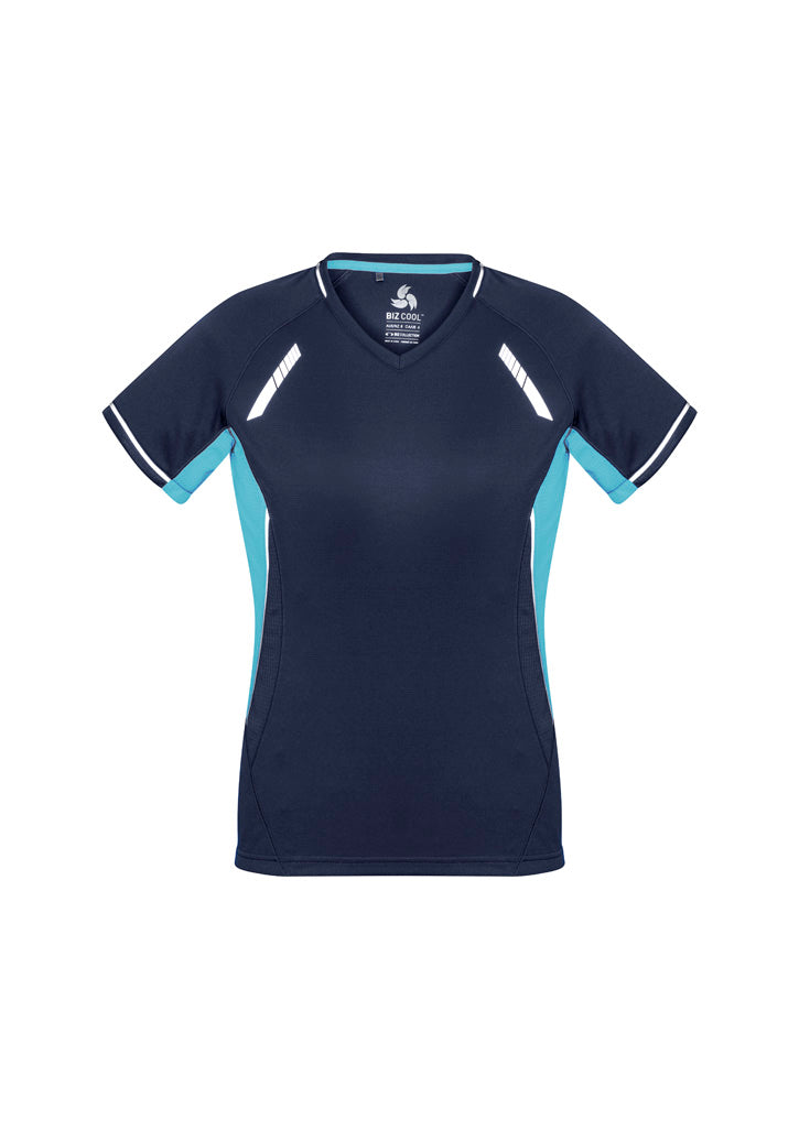 Womens Renegade Short Sleeve Tee - Navy/Sky/Silver ||SRC=https://cdn.fashionbizapps.nz/honeybee/images/T701LS_bProduct_Navy_Sky_Silver_01_KewNz6N.jpg