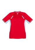 Mens Renegade Short Sleeve Tee ||SRC=https://cdn.fashionbizapps.nz/honeybee/images/T701MS_Product_RedWhite_01_zCTWVse.jpg