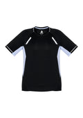 Mens Renegade Short Sleeve Tee - Black/White/Silver ||SRC=https://cdn.fashionbizapps.nz/honeybee/images/T701MS_bProduct_Black_White_Silver_01_nqfyUzb.jpg
