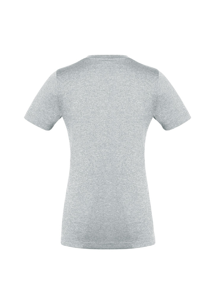 Womens Aero Short Sleeve Tee - Silver ||SRC=https://cdn.fashionbizapps.nz/honeybee/images/T800LS_Product_Silver_02_Lj4uTFz.jpg