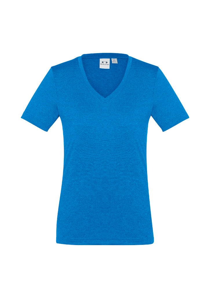 Womens Aero Short Sleeve Tee - Cyan ||SRC=https://cdn.fashionbizapps.nz/honeybee/images/T800LS_bProduct_Cyan_01_kgJWVPf.jpg