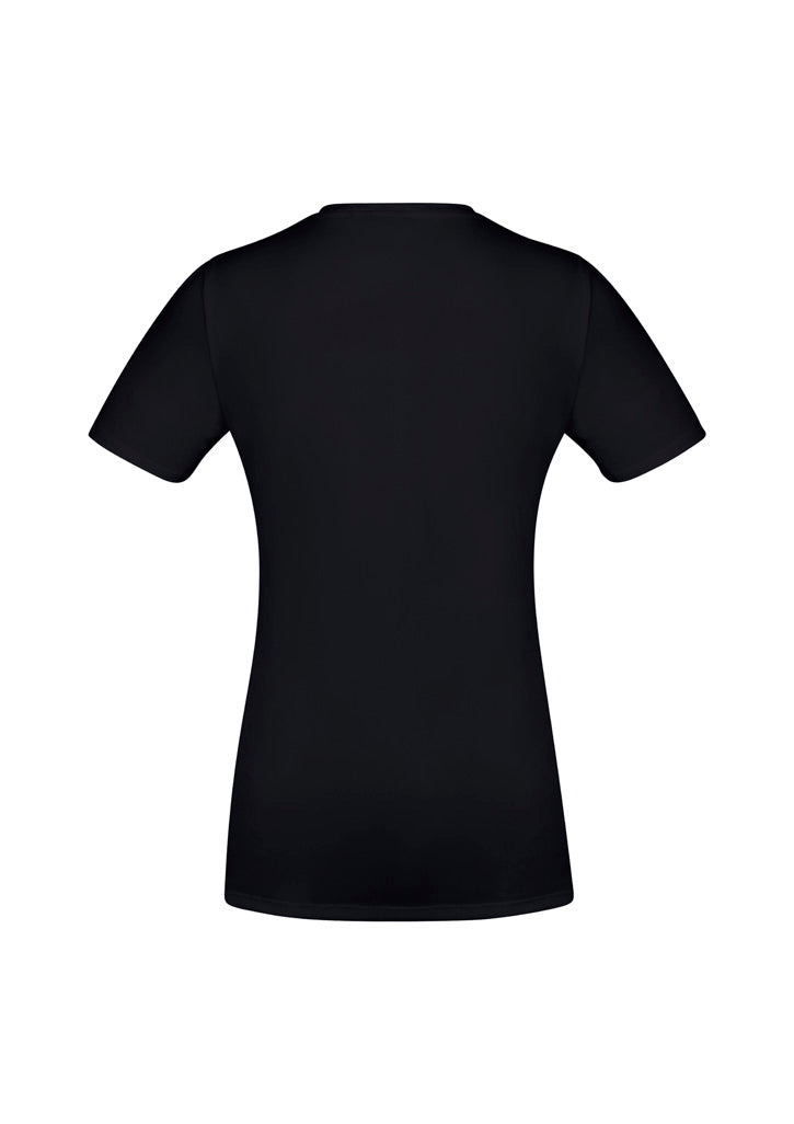 Womens Aero Short Sleeve Tee - Solid Black ||SRC=https://cdn.fashionbizapps.nz/honeybee/images/T800LS_bProduct_SolidBlack_02_J9cqSAo.jpg