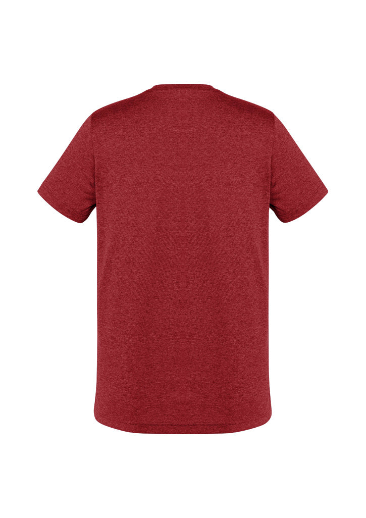 Mens Aero Short Sleeve Tee - Red ||SRC=https://cdn.fashionbizapps.nz/honeybee/images/T800MS_Product_Red_02.jpg
