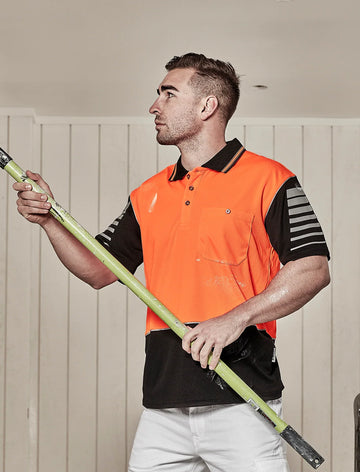 Hi Vis Zone Short Sleeve Polo