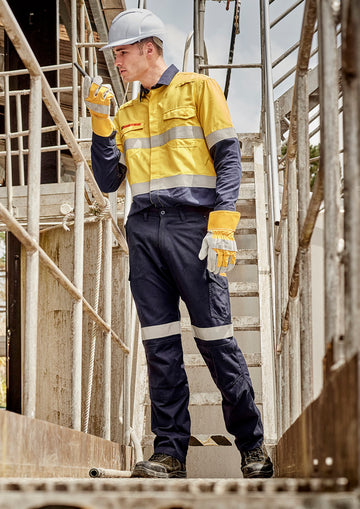 Orange Flame Taped Cargo Pant (Regular)